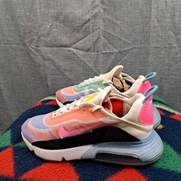 Nike Mens Be True Running Shoes Air Max 2090 Multicolor CZ4090-900 Size 10 - Picture 1 of 13